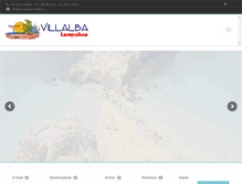 Tablet Screenshot of lampedusa-villalba.it